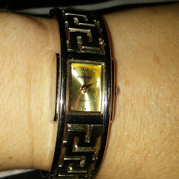 Sivler bangle Rumours watch - Picture 1 of 8